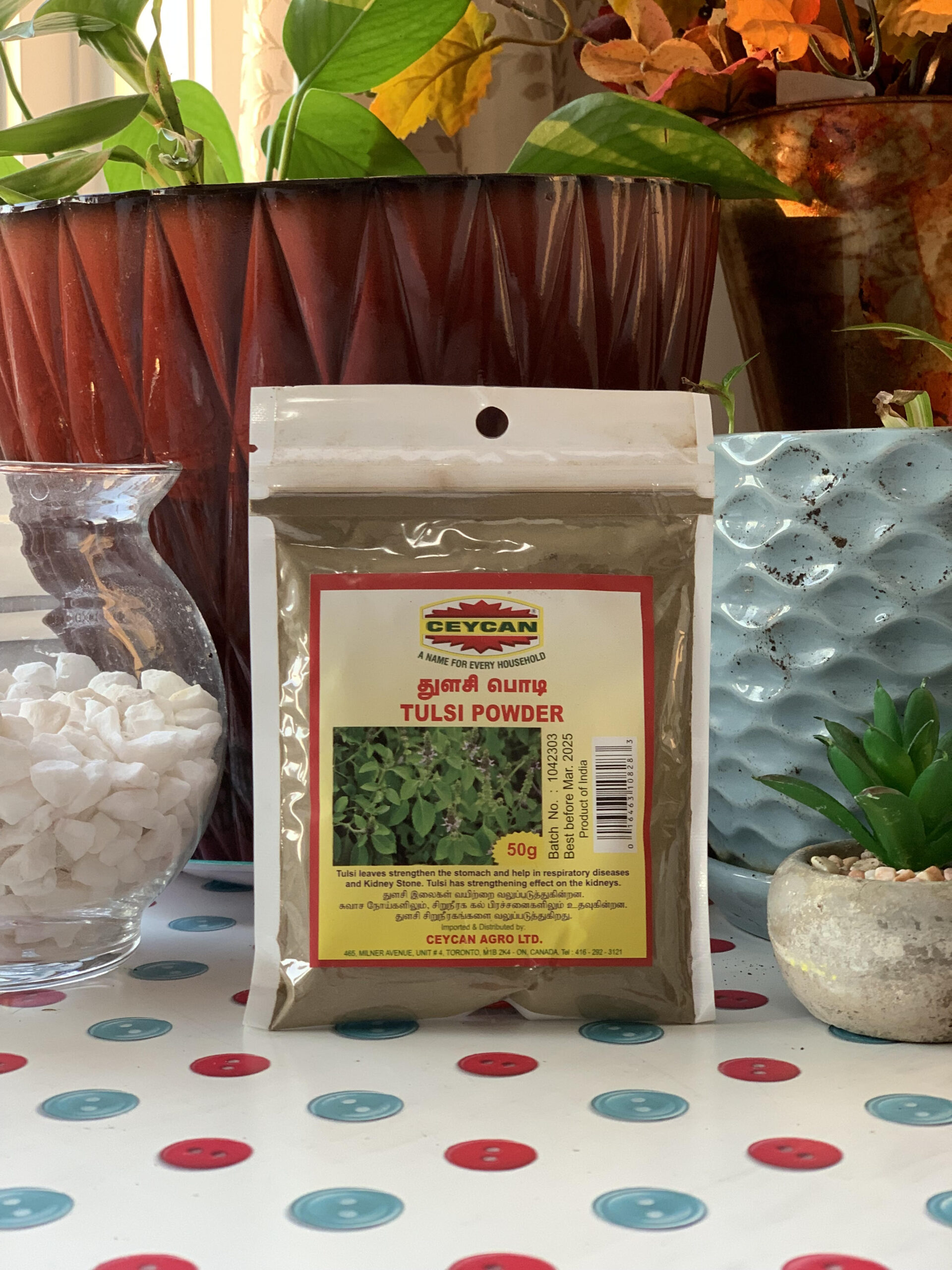 Tulsi Powder (Holy Basil Powder) 50g